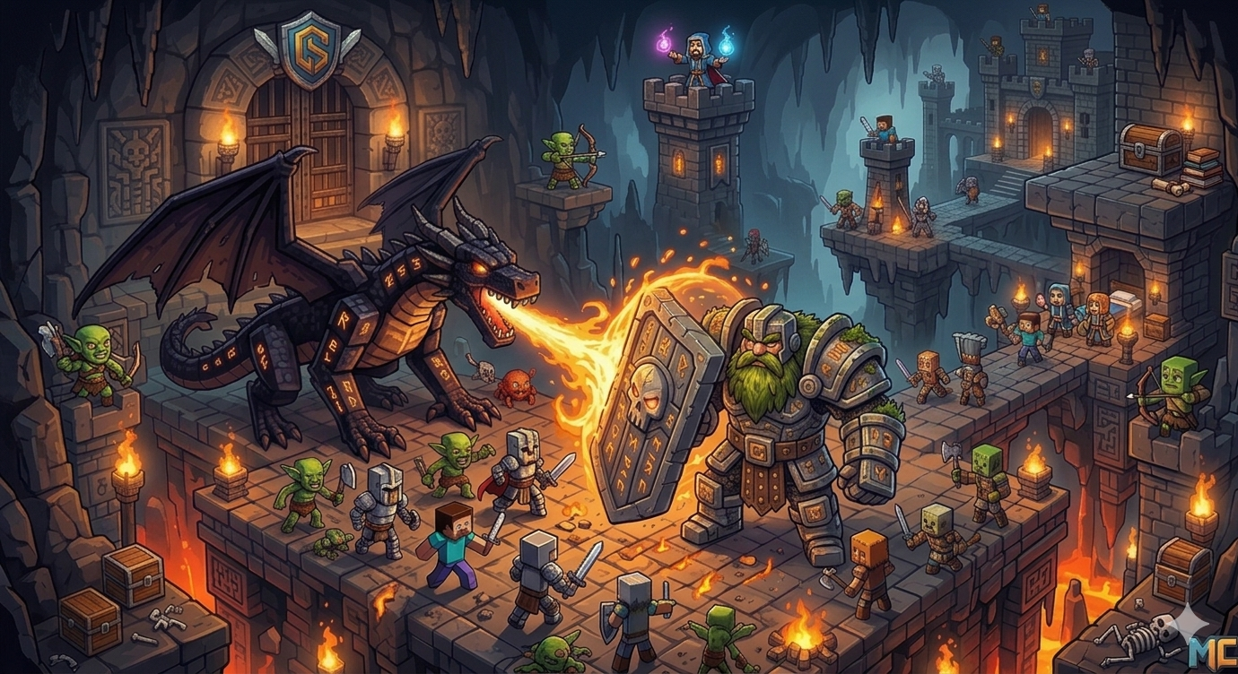 DES DONJONS DE FOU !!!